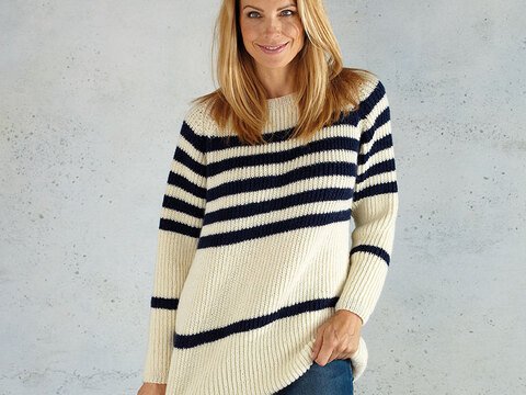 Strickanleitung Damenpullover "Ideal" 759001