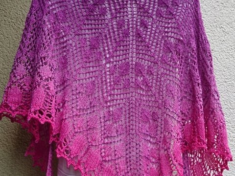 Poesia - Strickanleitung Dreiecktuch