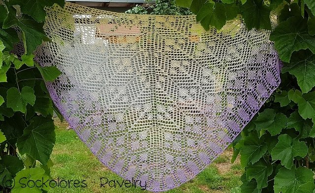 Poesia - knitting pattern lace shawl - Image 2