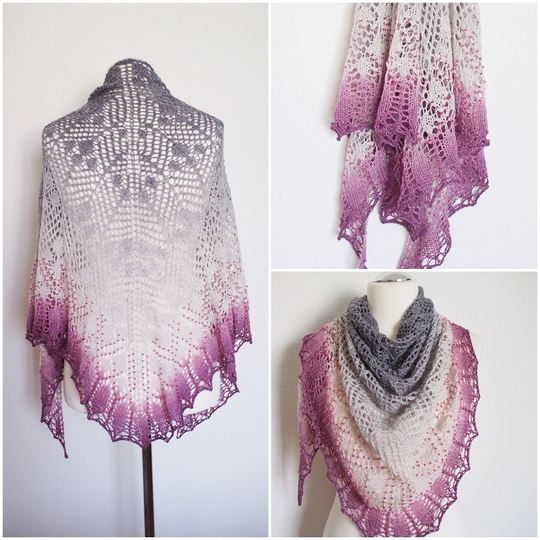 Poesia - Strickanleitung Dreiecktuch