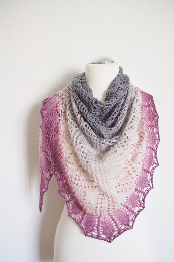 Poesia - Strickanleitung Dreiecktuch