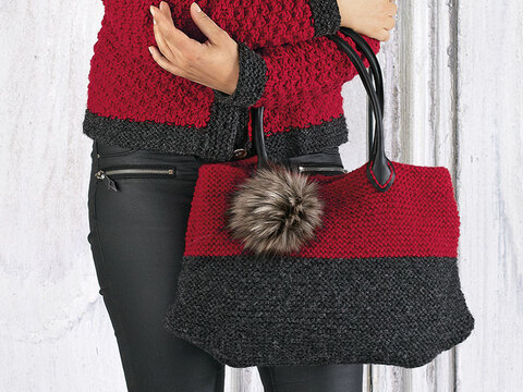 Strickanleitung Tasche "Trachtenwolle" 759069