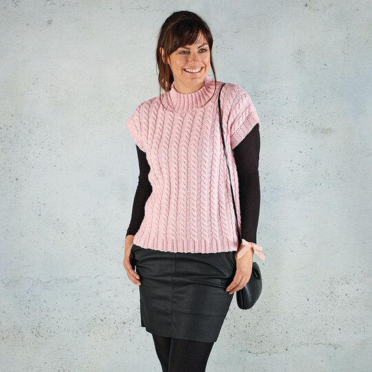 Strickanleitung Damenpullunder "Sidney" 759083