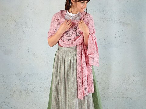 Strickanleitung Schultertuch "Merino Extrafein" 759093