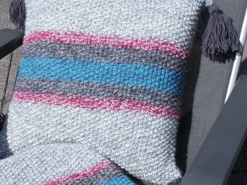 Strickanleitung Kissen "Toledo" 759009
