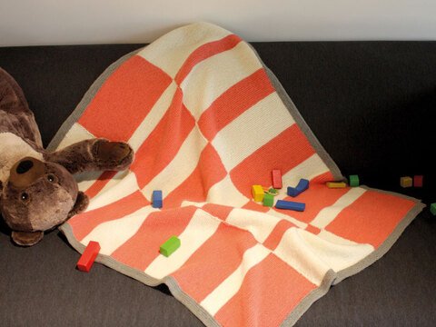 Strickanleitung Babydecke &quot;Ideal&quot; 759010