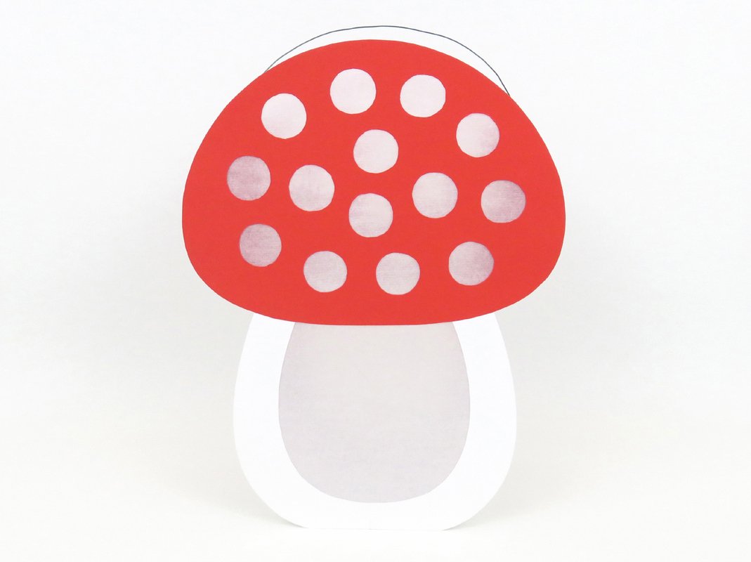 St. Martins-Laterne – Fliegenpilz – Bastelanleitung und Vorlagen