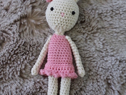 Häkelanleitung Hasenmädchen
