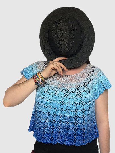 Häkelanleitung Tunika Sarah - alle Größen