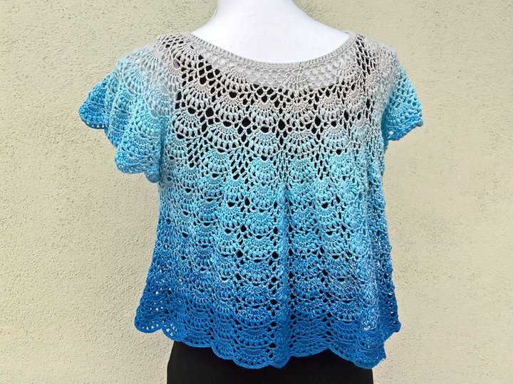 Häkelanleitung Tunika Sarah - alle Größen