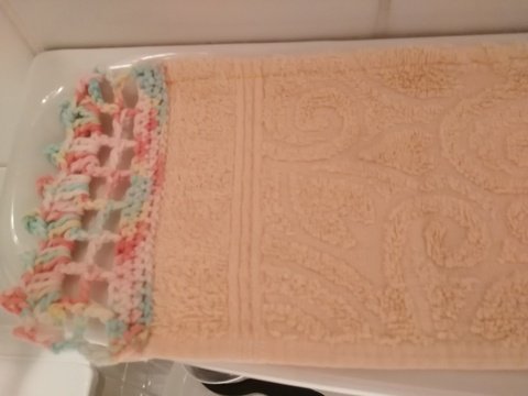 Häkelborde "Pimp your Bath"