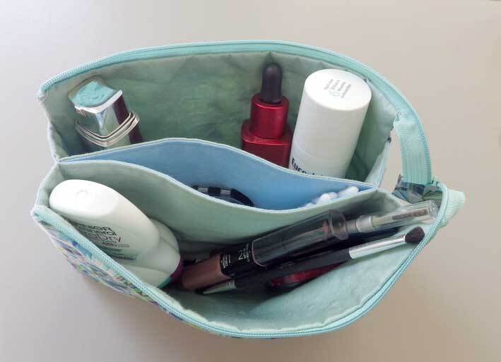 Tasche Doppelmoppel - 3 Innentaschen und ein Reißverschluss - Bild 2