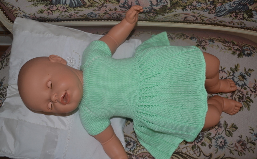 Baby Body Kleid - 3 Größen 0 - 18 Mon.