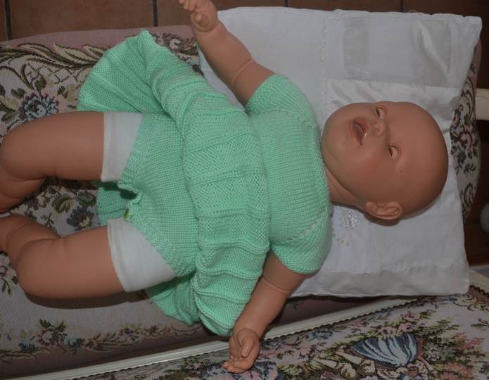 Baby Body Kleid - 3 Größen 0 - 18 Mon.