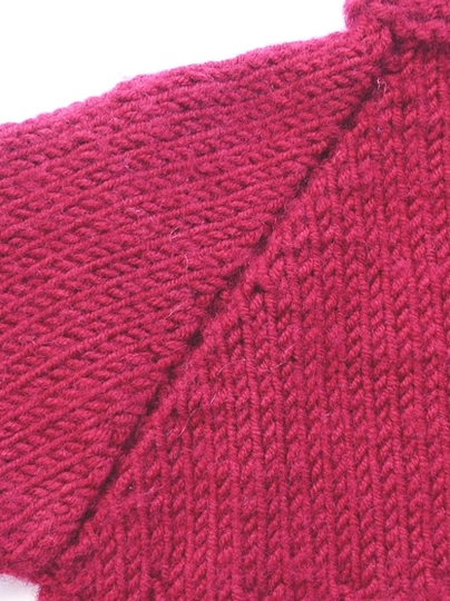 Strickanleitung, Raglanjacke für die Kleinsten