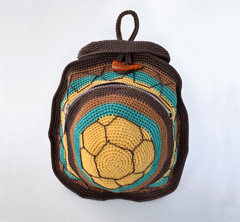Turtle Backpack Crochet Pattern