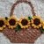 Basket of Sunflowers PDF Pattern