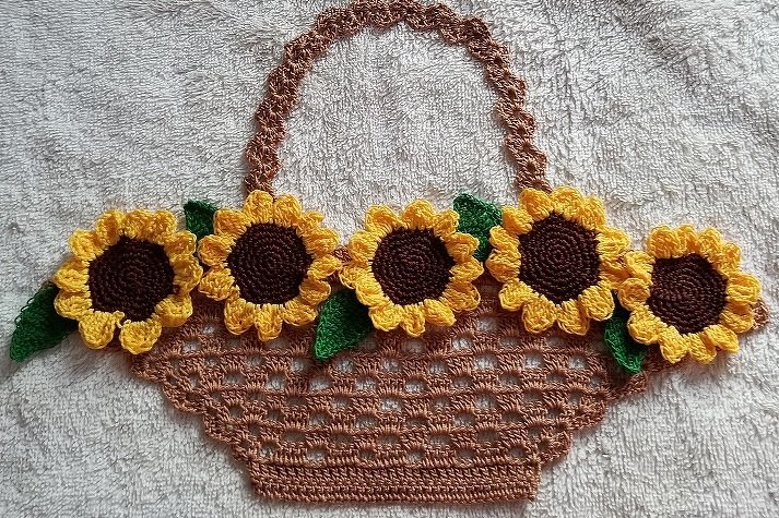 Basket of Sunflowers PDF Pattern - Image 2