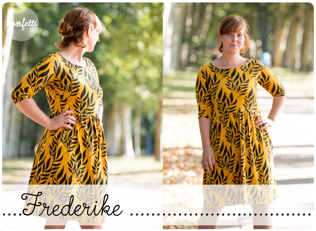 Frederike Damenkleid Gr.32-50 Schnittmuster ebook Sommerkleid Kleid
