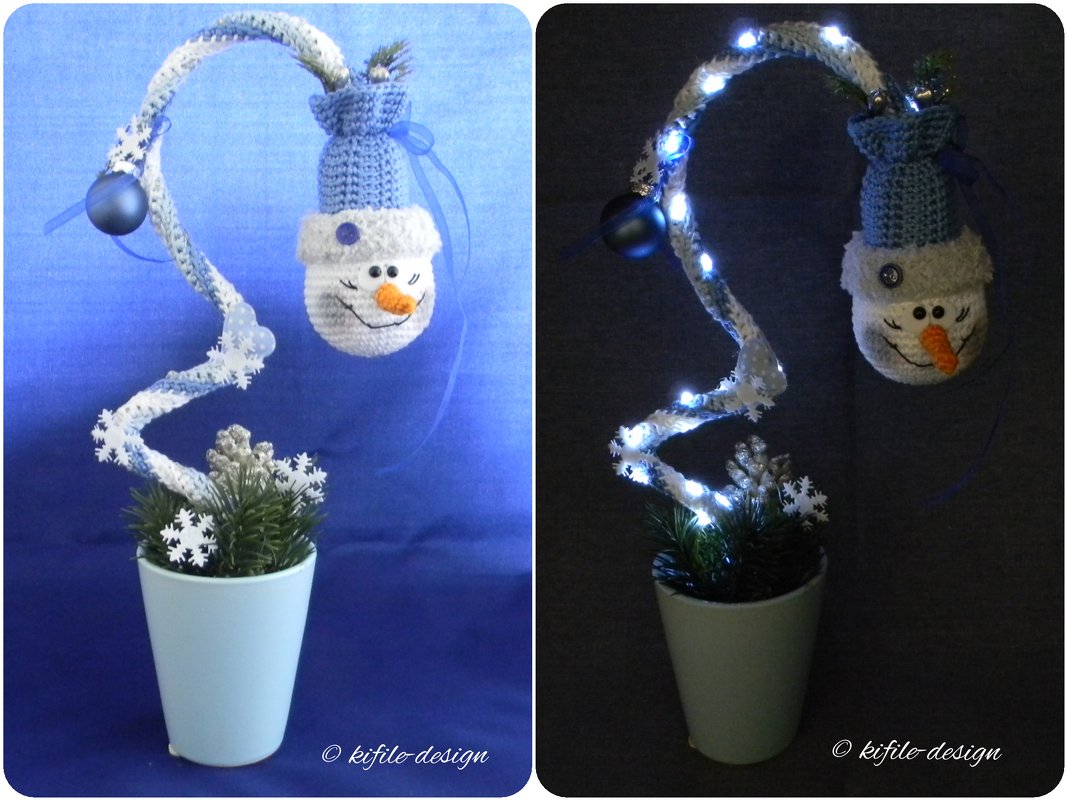 Häkelanleitung Ein kleiner Gruß vom Schnee