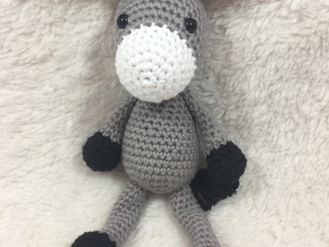 Häkelanleitung Eselchen