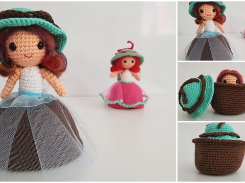 Amigurumi Cupcake Baby Doll Pattern