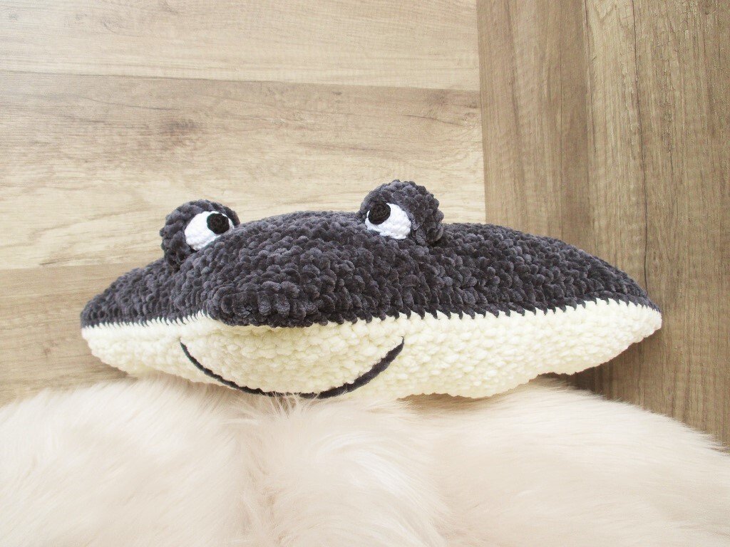 Häkelanleitung Dieter, der Rochen