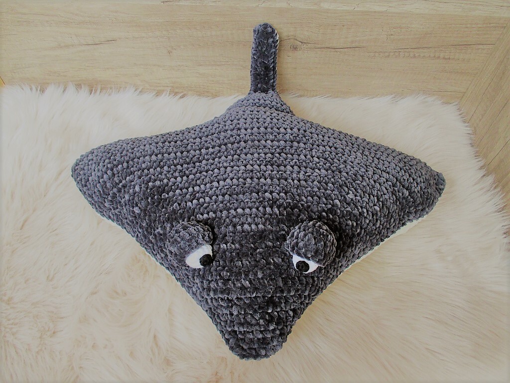 Häkelanleitung Dieter, der Rochen