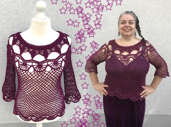 Häkel-Oberteil "Beautiful"