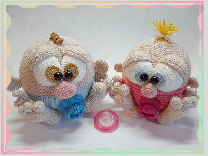 Häkelanleitung Babybande (auch zum Befüllen)