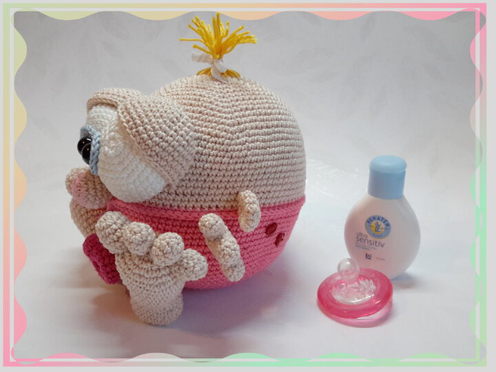 Häkelanleitung Babybande (auch zum Befüllen)