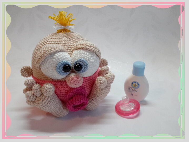 Häkelanleitung Babybande (auch zum Befüllen)