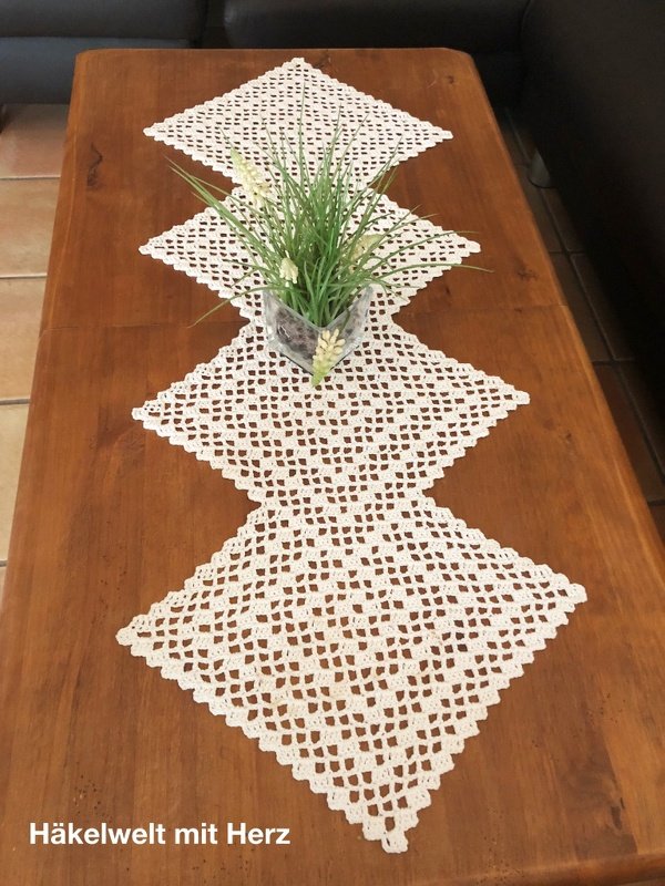 Häkeln / Tischläufer / ZickeZacke 2.0 - Bild 3