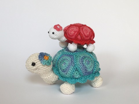 Häkelanleitung Schildkröte Josie
