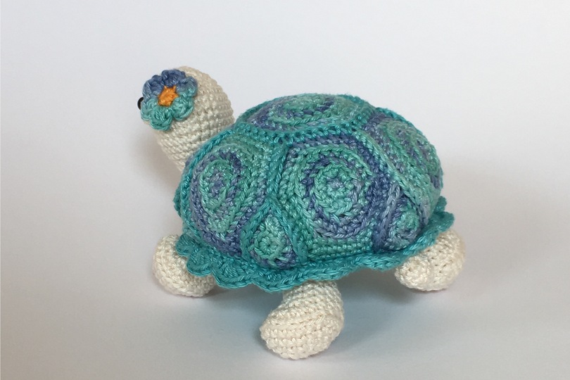Häkelanleitung Schildkröte Josie