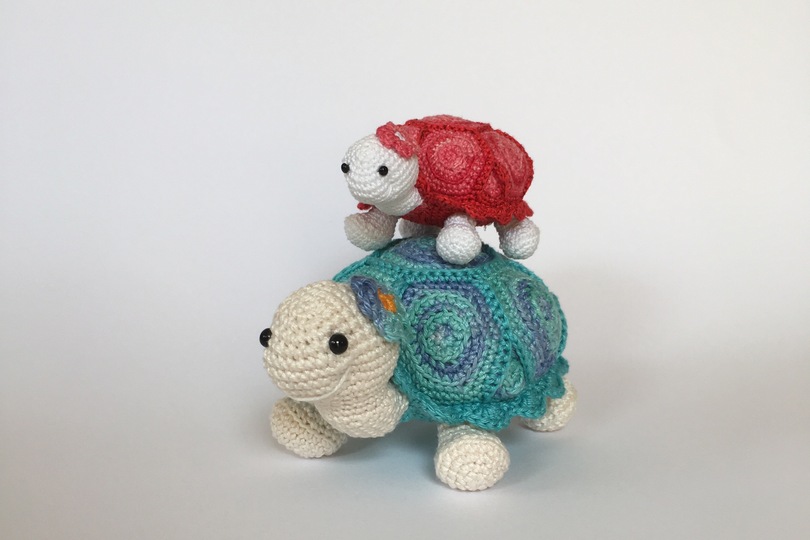 Häkelanleitung Schildkröte Josie