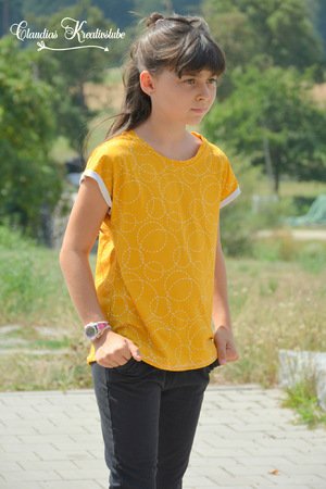 Ebook Schnittmuster Kinder Shirt Summer Girl Mädchen