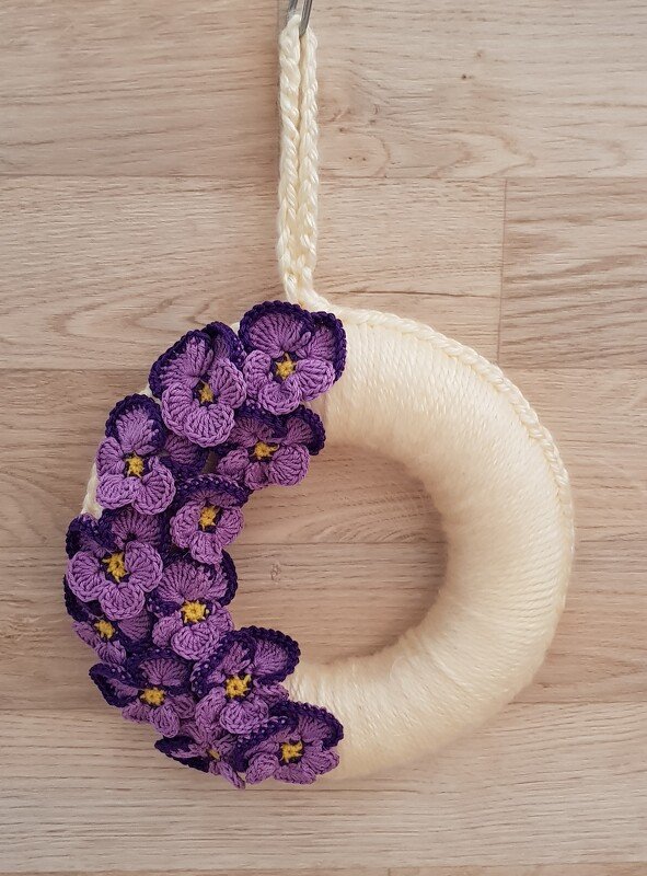 Häkelanleitung "Stiefmütterchen" - Bild 2