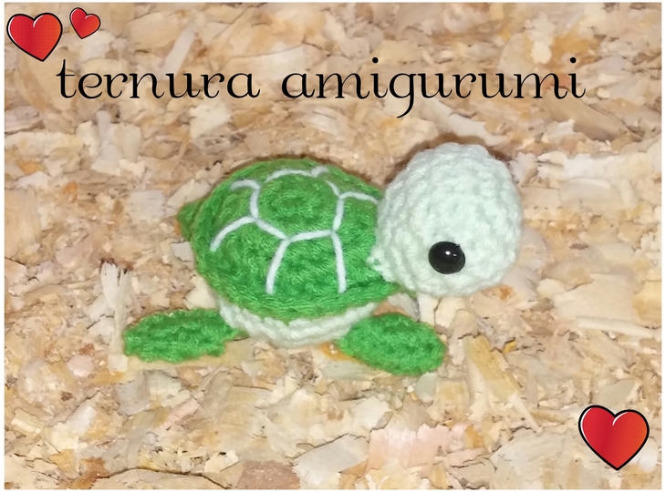 Häkelanleitung der Schildkröte-Familie PDF english- deutsch- dutch by ternura amigurumi