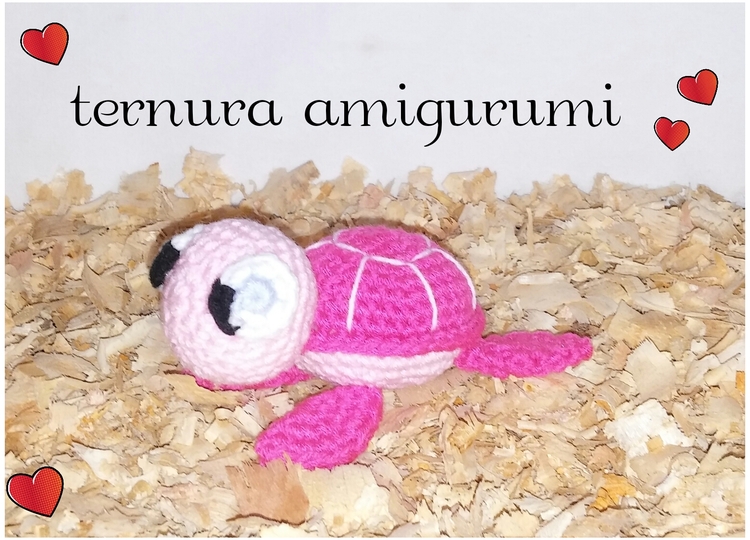 Häkelanleitung der Schildkröte-Familie PDF english- deutsch- dutch by ternura amigurumi