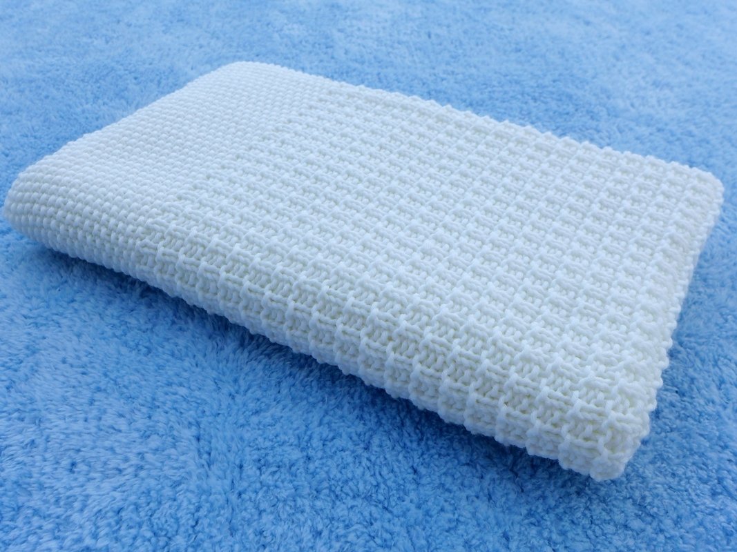 Timeless merino wool baby blanket - knitting pattern - Image 12