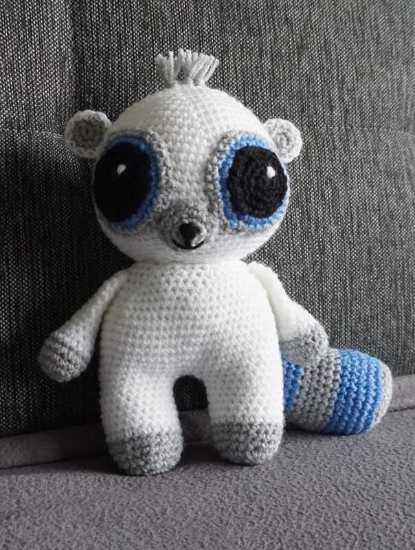 Häkelanleitung Waschbär Mr. Ed - Bild 3