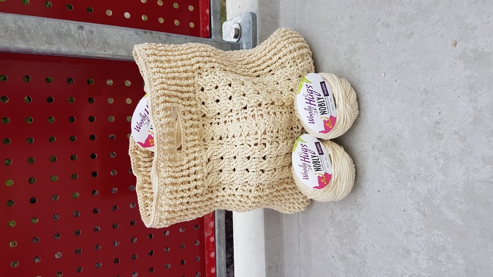 Taschenbeutel NOBLY - Häkeln mit Woolly Hugs NOBLY