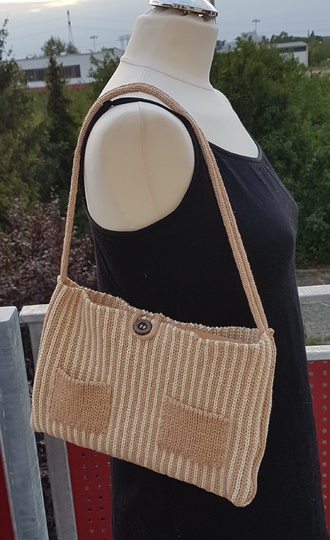 Tasche DUOS mit Woolly Hugs NOBLY bosnisch Häkeln