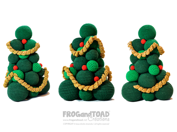 Anleitung Weihnachtsbaum - Amigurumi - FROGandTOAD Créations