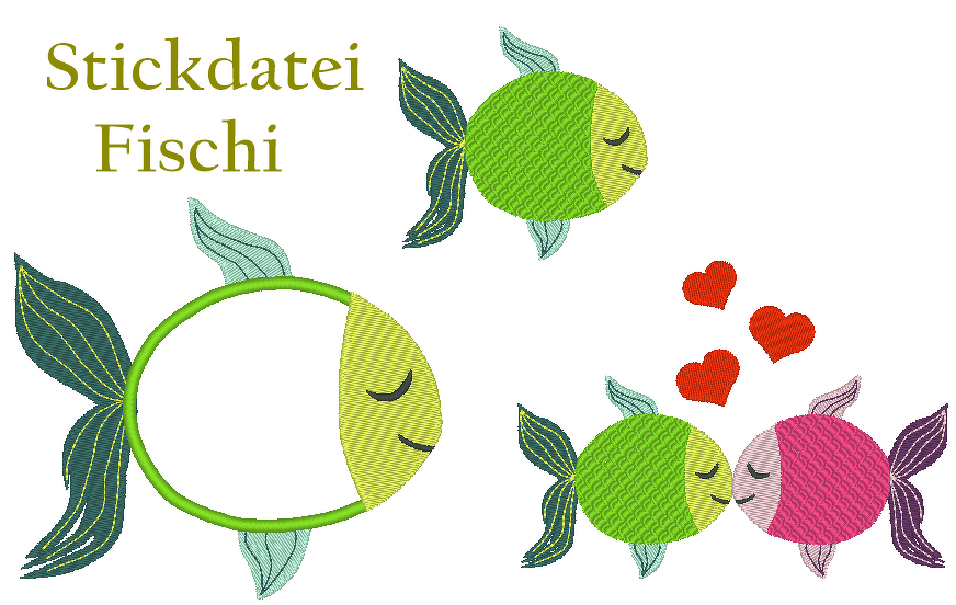 Fisch Stickdatei