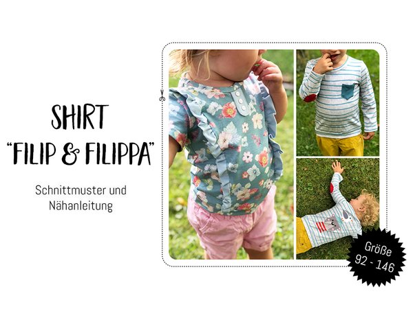 Kinder-Shirts "Filip & Filippa"