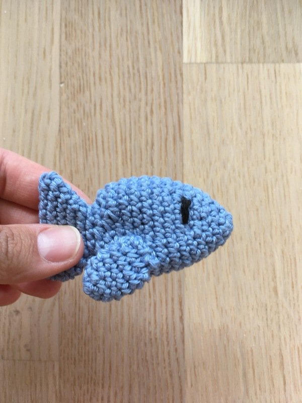 Häkelanleitung Fisch Fridolin