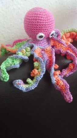 Octopus stuffed toys crochet pattern