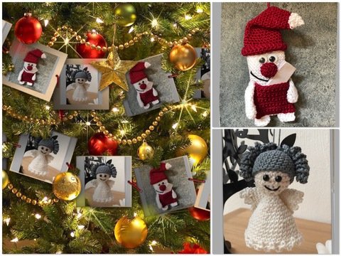 Häkeln / Sparset / Klausi+Angel / vielseitig verwendbar